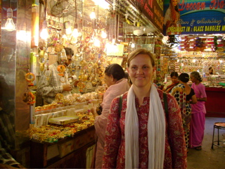 Lene bangle shopping