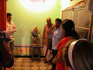 Inside the Siddhendra Yogi Temple